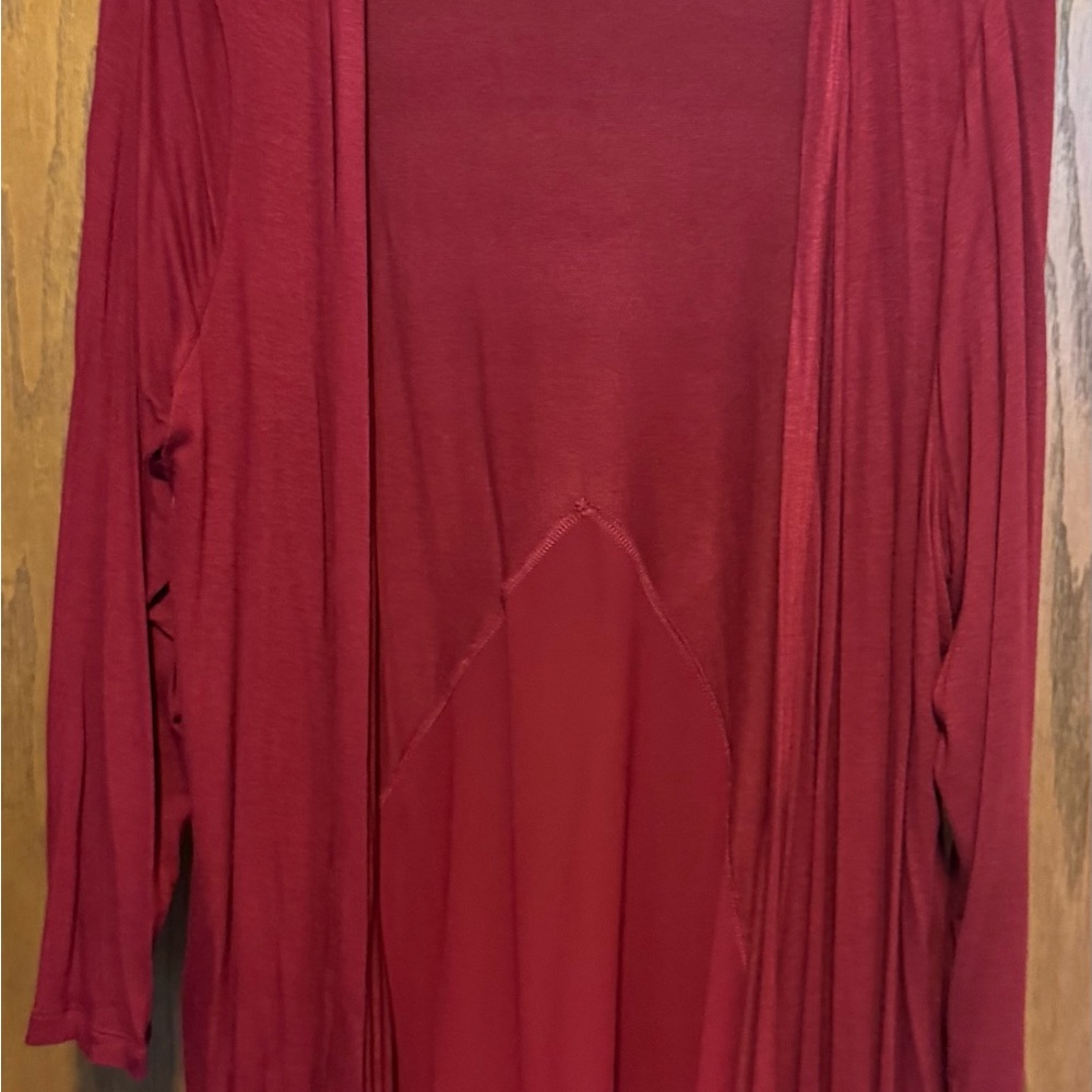 Cameo Deep Red Women's Cardigan